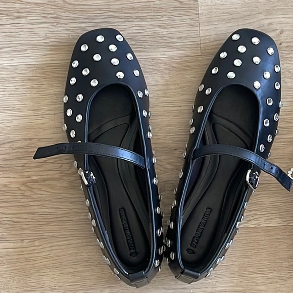stradivarius Shoes - Stradivarius Mary Jane ballet flats